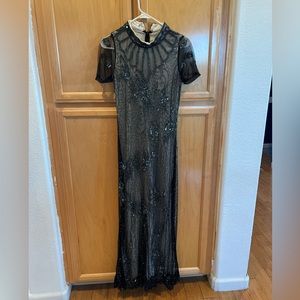 Silver night dress